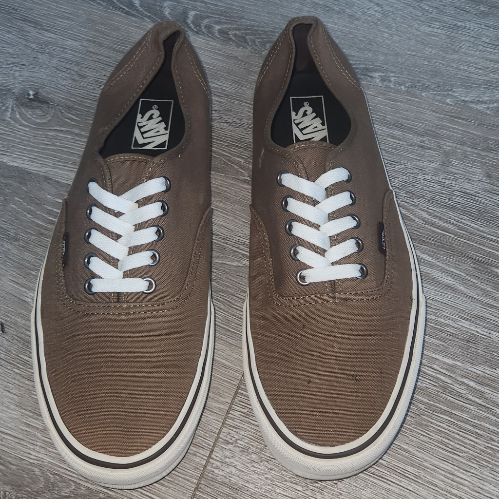 Bundle Of 2 Vans Men's Brown & Navy Canvas Sneakers